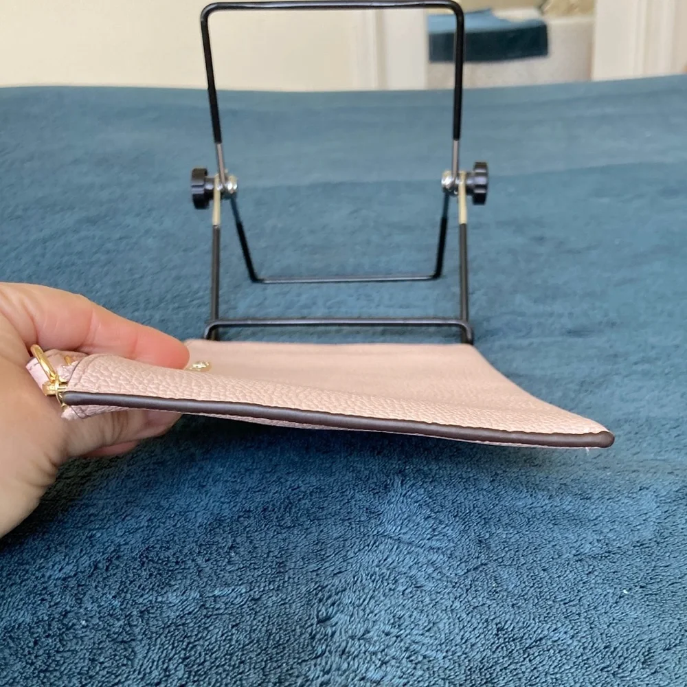 Michael Kors Pink Jet Set Leather wristlet clutch - Picture 5 of 10